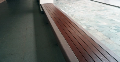 Dekorasi ceiling, Bench Masjid
